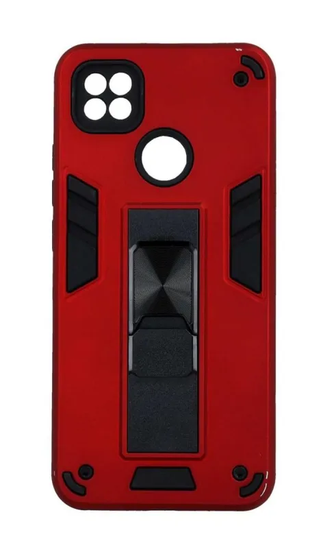 Kryt na mobil TopQ Kryt Armor Xiaomi Redmi 9C ultra odolný červený 90665, pre Xiaomi Redmi