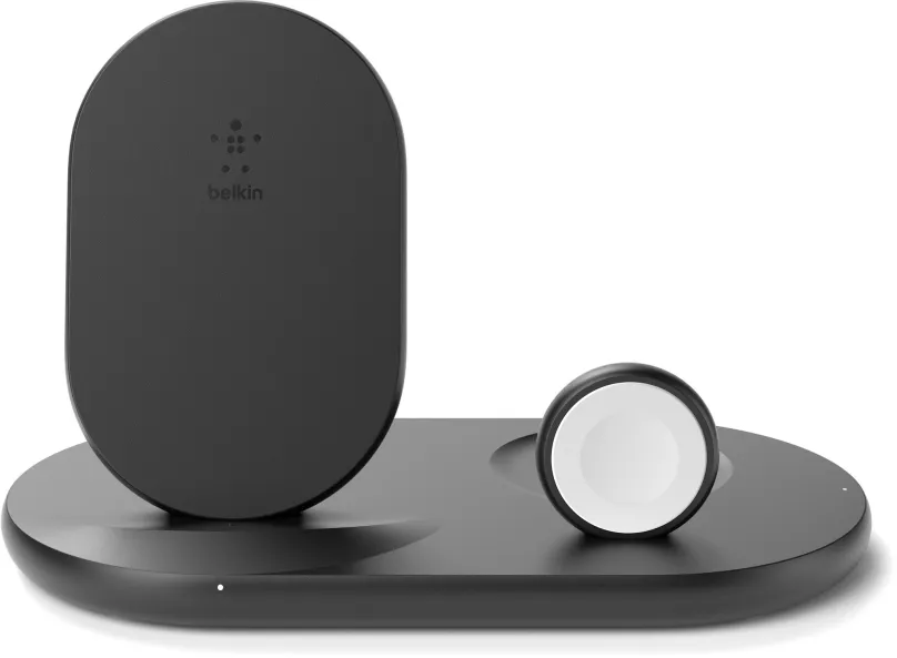 Bezdrôtová nabíjačka Belkin BOOST CHARGE 3v1 Bezdrôtové nabíjanie pre iPhone/Apple Watch/AirPods, čierna