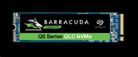Seagate® BarraCuda™ Q5, 500 GB SSD, M.2 2280-S2 PCIe 3.0 NVMe, Read/Write: 2,300 / 900 MB/s