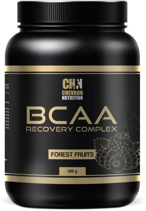 Aminokyseliny BCAA Recovery Complex 500 g lesné ovocie