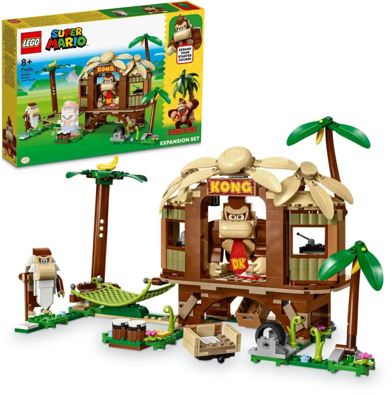 LEGO stavebnica LEGO® Super Mario™ 71424 Donkey Kongov dom na strome – rozširujúci set