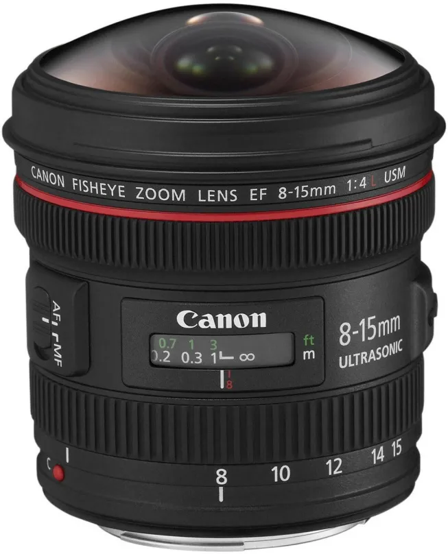 Objektív Canon EF 8-15mm f/4.0 L USM rybie oko