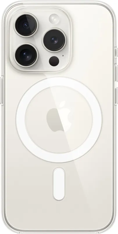 Kryt na mobil Apple iPhone 15 Pre Priehľadný kryt s MagSafe
