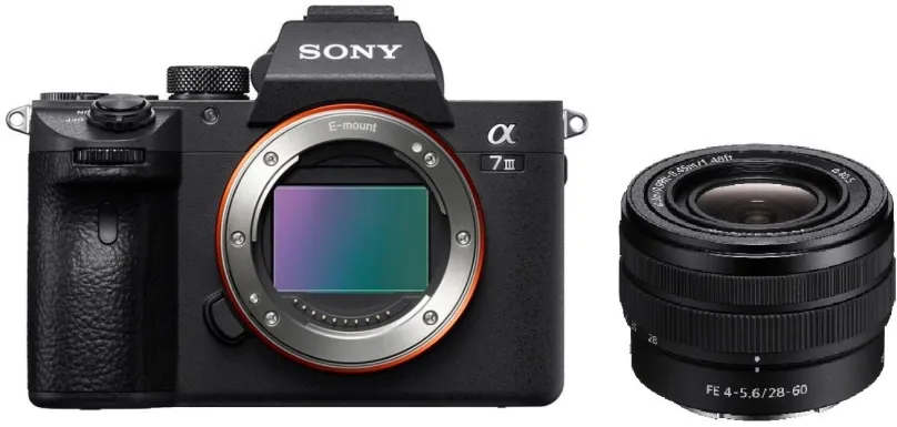 Digitálny fotoaparát Sony Alpha A7 III + FE 28-60mm f/4-5.6