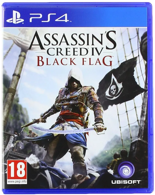 Hra na konzole Assassins Creed IV: Black Flag - PS4