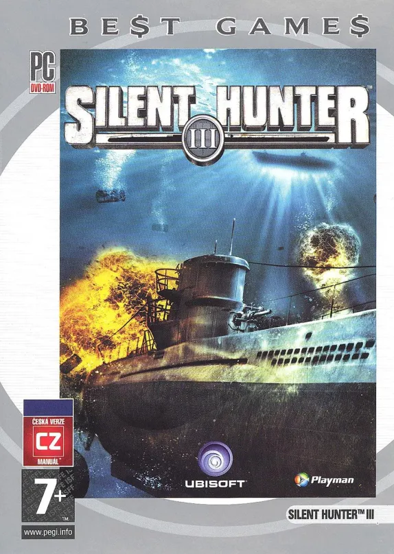 Hra na PC UbiSoft Silent Hunter 3 (PC), krabicová verzia, žáner: simulátor, Zúčastnite sa