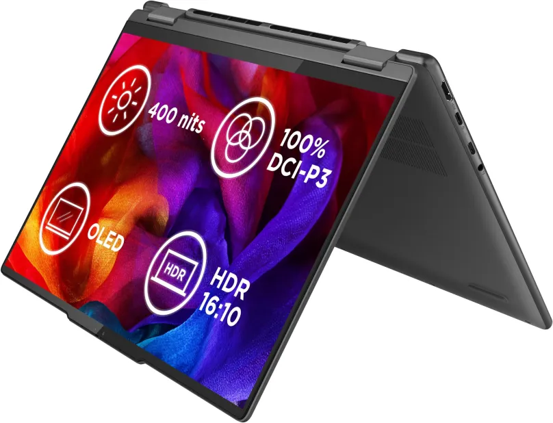 Notebook Lenovo Yoga 7 14ARP8 Storm Grey celokovový + aktívny stylus Lenovo