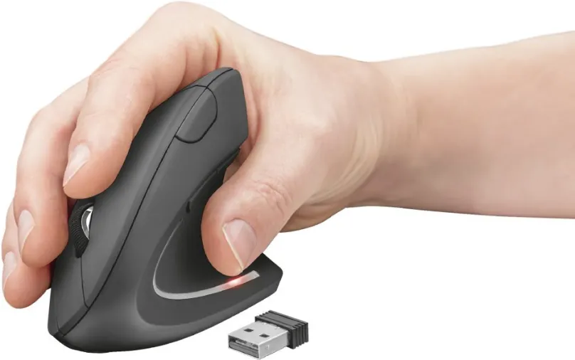 Myš Trust Vertu Wireless Ergonomic Mouse