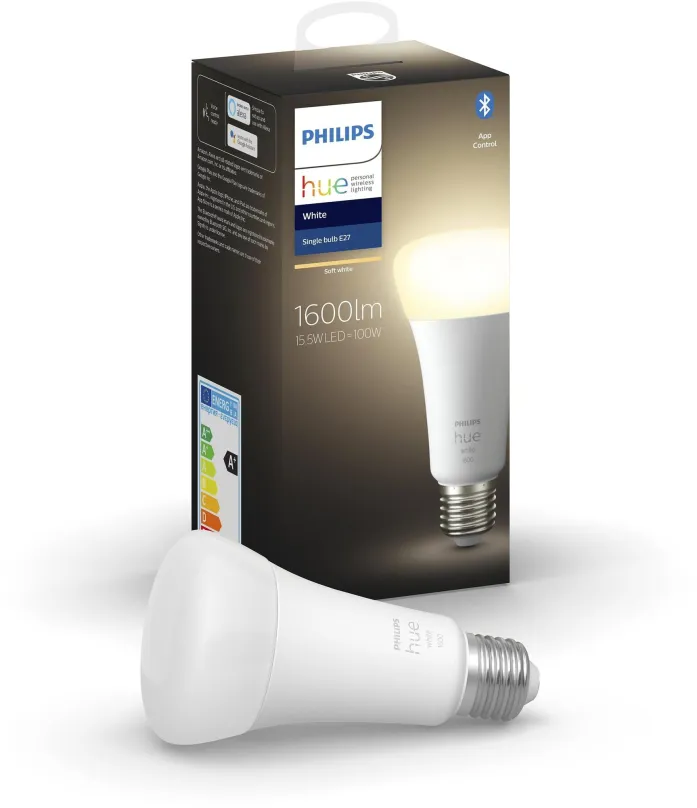 LED žiarovka Philips Hue White 15,5W E27