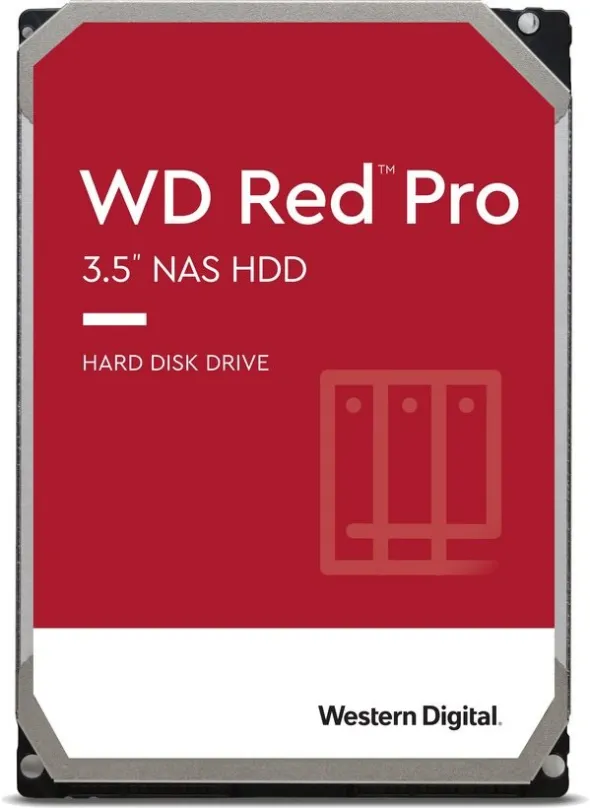 Pevný disk WD Red Pro 22TB, 3.5", SATA III, cache 512 MB, 7200 ot/min