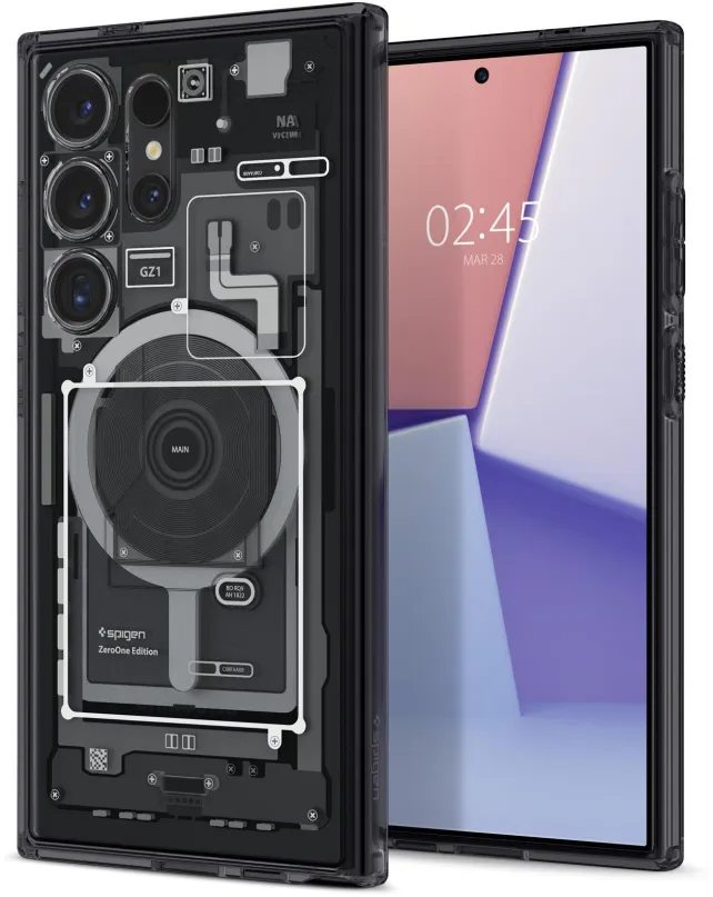 Kryt na mobil Spigen Ultra Hybrid OneTap Ring MagSafe Zero One Samsung Galaxy S24 Ul