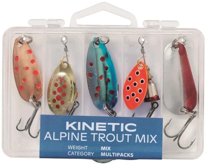 Kinetic Trblietka Alpine Trout Mix 5ks