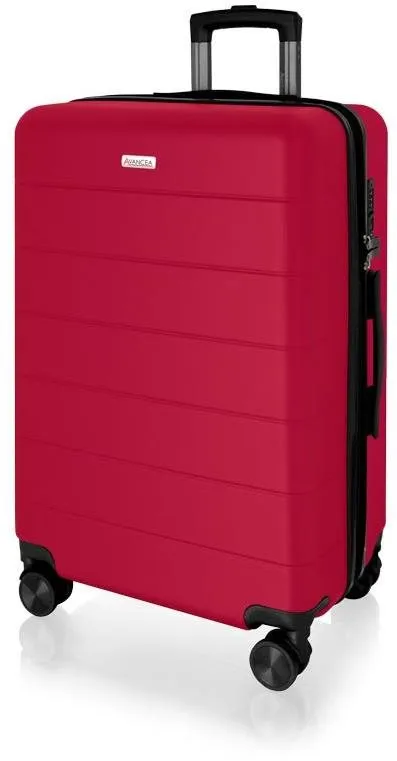 Cestovný kufor Avancea Cestovný kufor DE2966 tmavo červený M