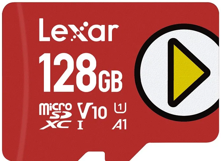 Lexar pamäťová karta 128GB PLAY microSDXC™ UHS-I cards, čítanie 150MB/s C10 A1 V10 U1