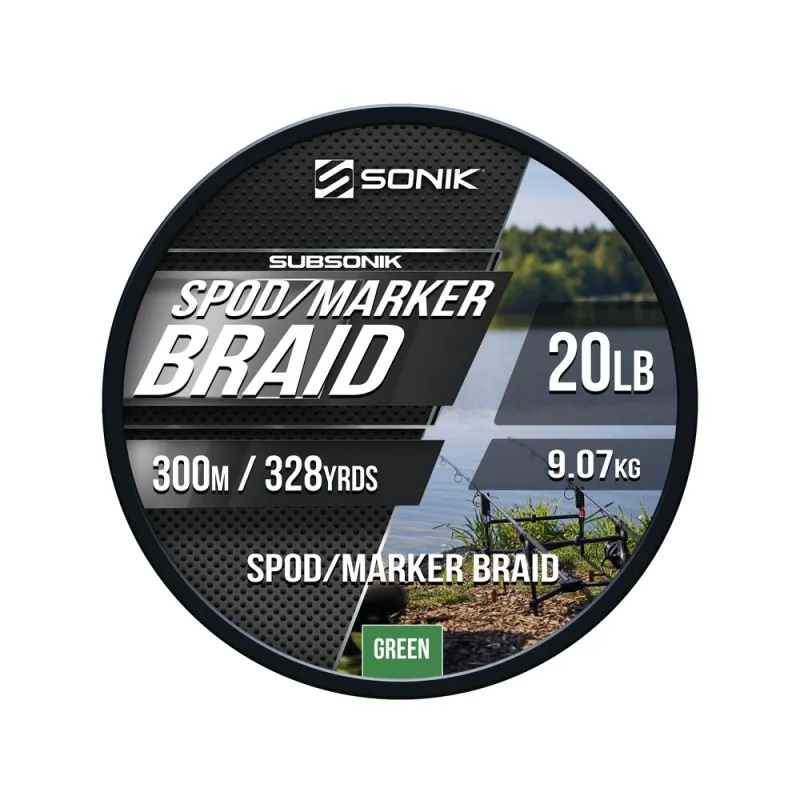 Sonik Šnúra Spod/Marker Braid 300m 0,18mm
