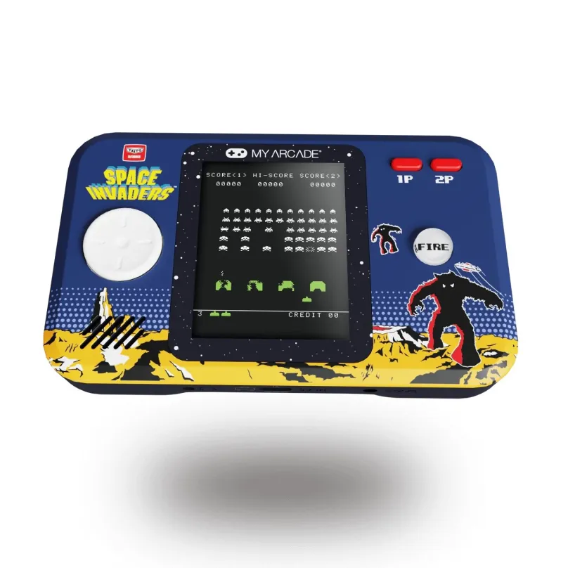 Herná konzola My Arcade Space Invaders - Pocket Player Pro
