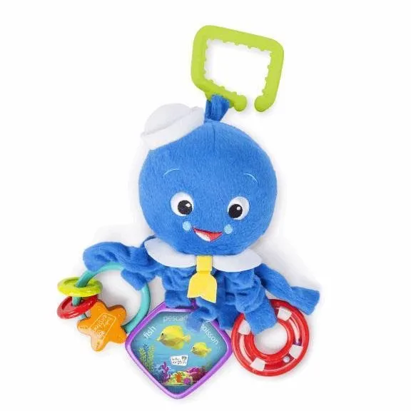 Hračka na kočík DISNEY BABY Hračka aktívna chobotnička na C-krúžku Octopus™