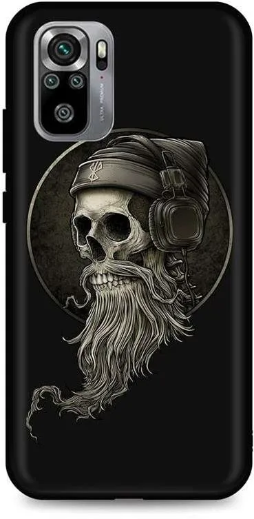 Kryt na mobil TopQ Xiaomi Redmi Note 10S silikón Music Skeleton 62314