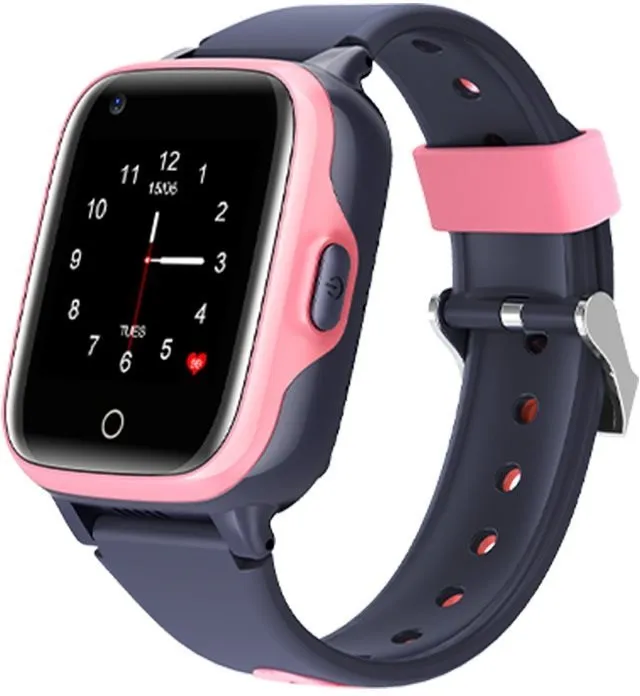 Chytré hodinky WowME Kids 4G pink, detské, s ovládaním v slovenčine, IPS displej, GPS, tel
