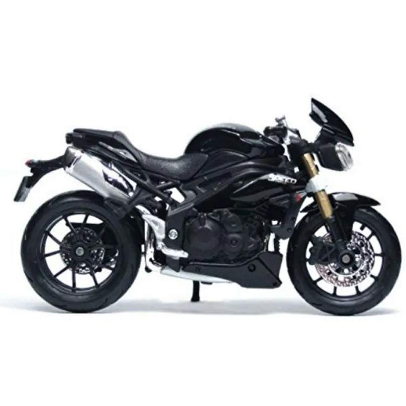 Burago Kovový model motorky Triumph Speed Triple 1:18 čierna