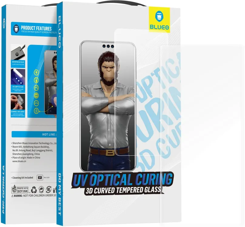 Ochranné sklo Blueo Full Cover 3D UV Glass Samsung Galaxy S24 Ultra