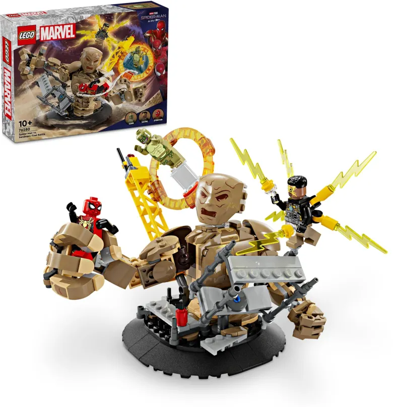 LEGO stavebnica LEGO® Marvel 76280 Spider-Man vs. Sandman: Posledná bitka