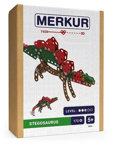 Stavebnica Merkúr Dino - Stegosaurus