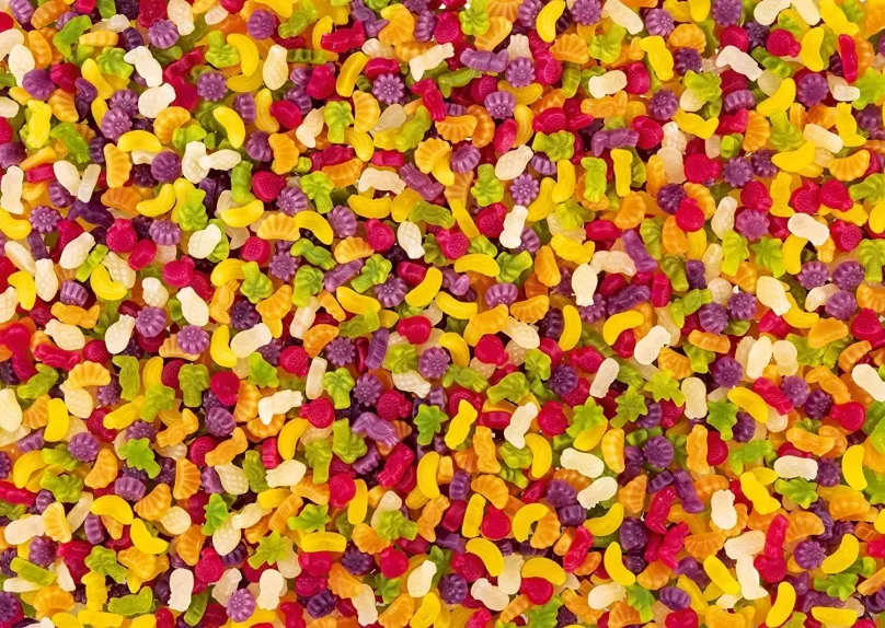 SCHMIDT Puzzle Haribo: Tropifruti 1000 dielikov