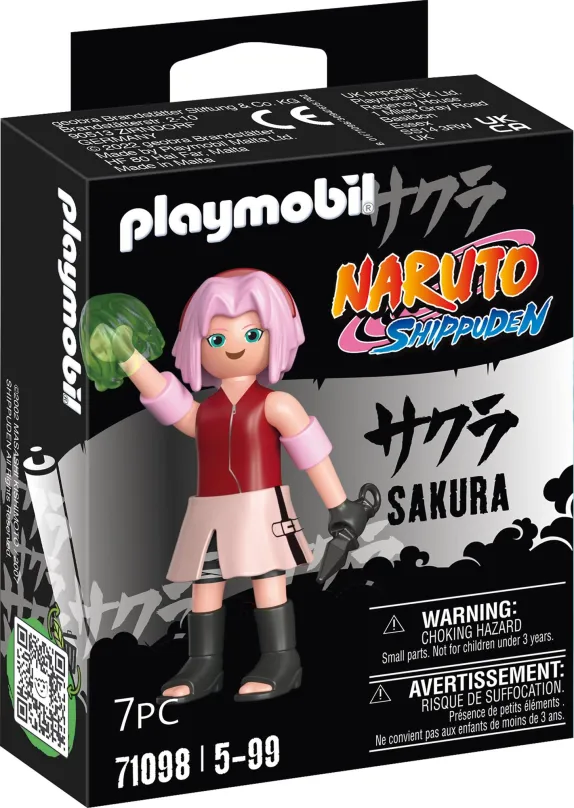 Stavebnica Playmobil 71098 Naruto Shippuden - Sakura