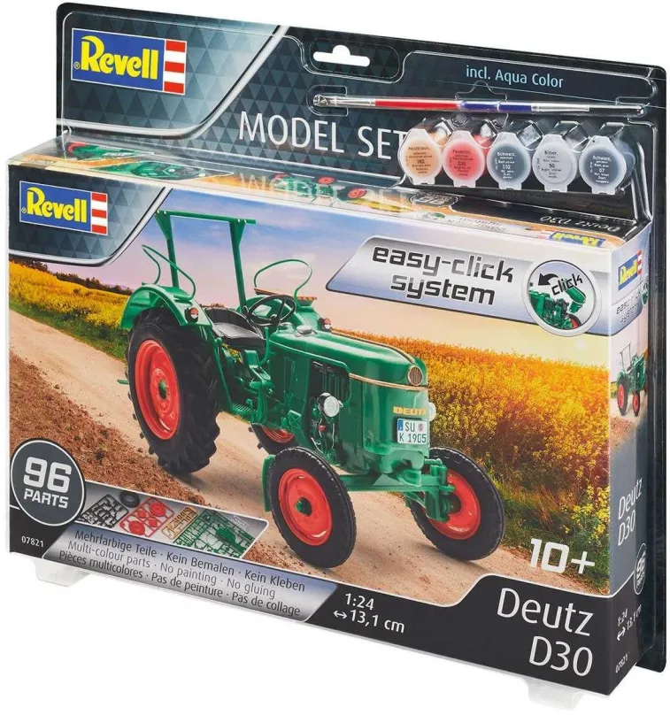 Plastikový model EasyClick Modelset traktor 67821 - Deutz D30, , typ modelu: traktor, meri