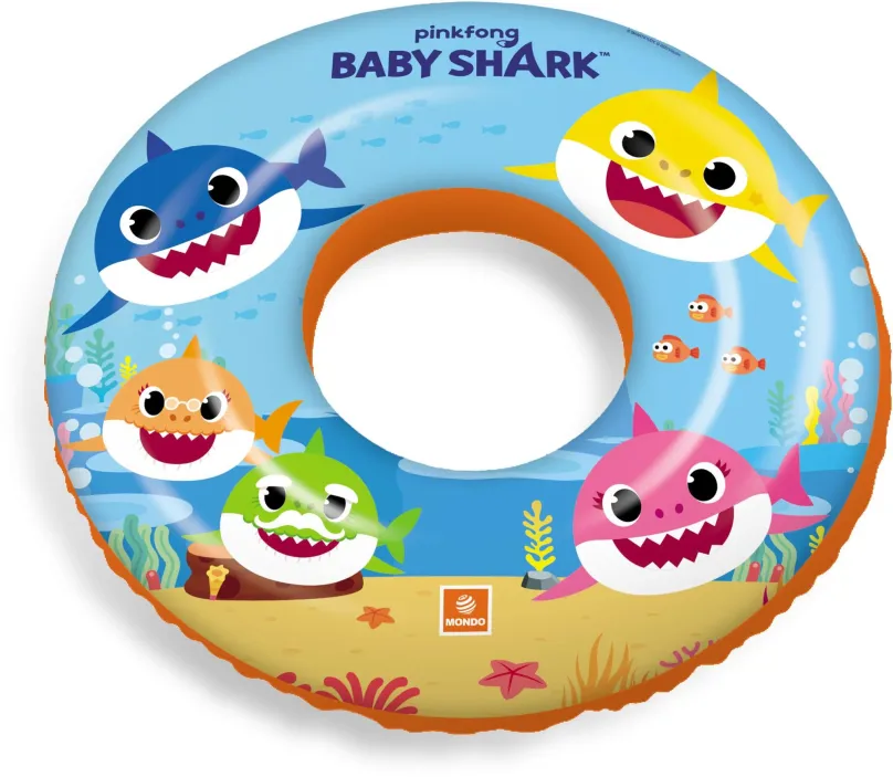 Kruh Kruh Baby Shark, nafukovací, s priemerom 50 cm, vhodné pre deti od 2 rokov
