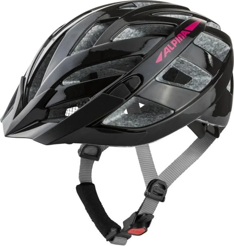 Helma na bicykel Alpina Panoma 2.0 black-pink gloss 52-57 cm