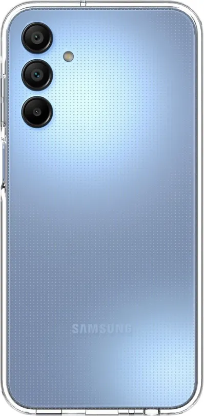 Kryt na mobil Samsung Galaxy A15 Priehľadný zadný kryt