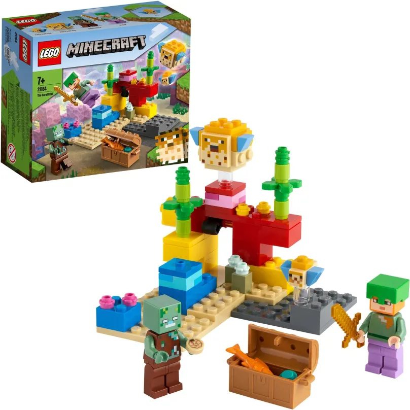 LEGO stavebnica LEGO® Minecraft® 21164 Koralový útes