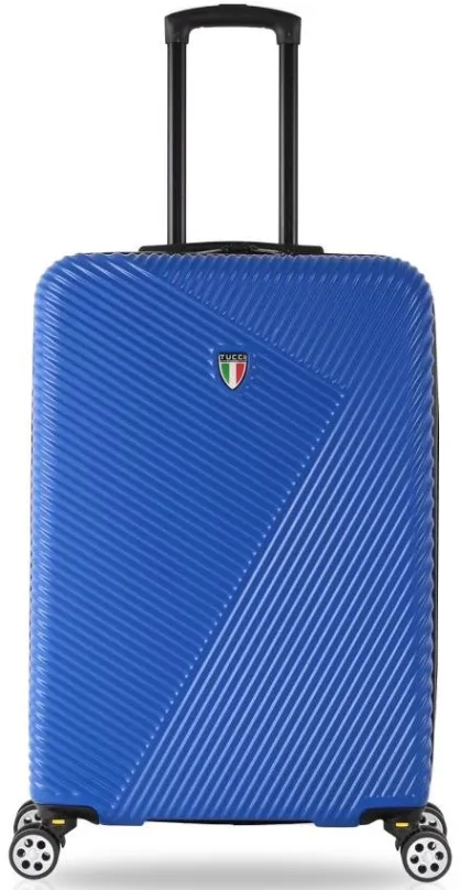 Cestovný kufor TUCCI T-0118/3 S ABS - modrá