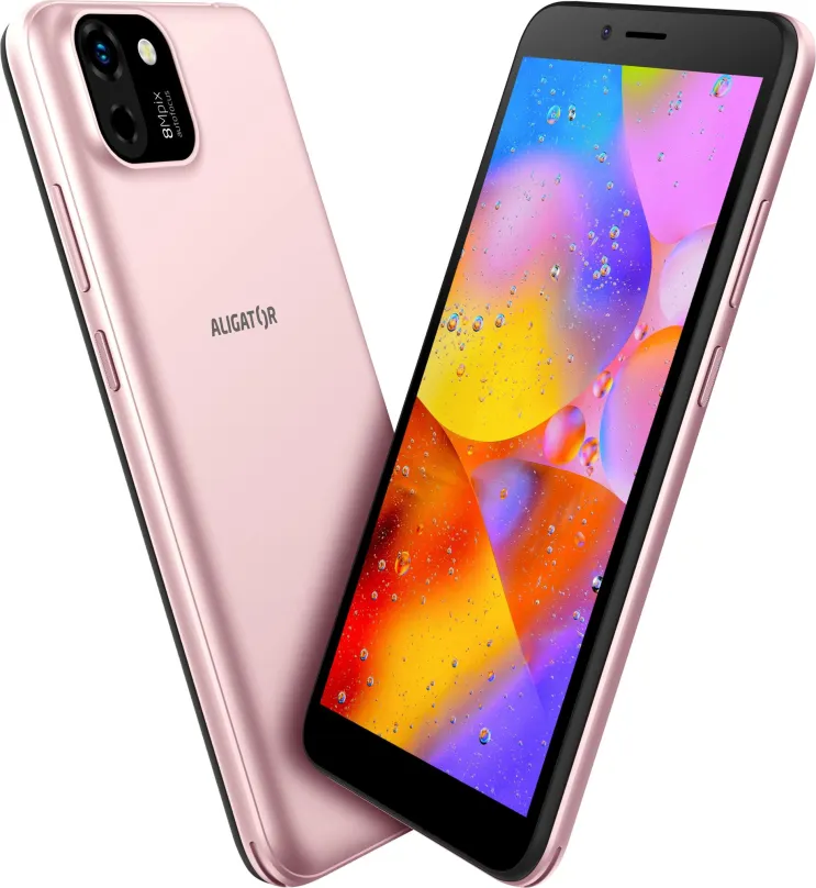 Mobilný telefón Aligator S5550 Duo 16GB ružovo-zlatá