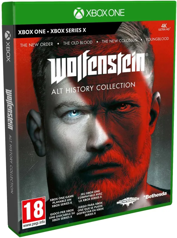 Hra na konzolu Wolfenstein: Alt History Collection - Xbox One