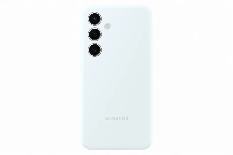 Kryt na mobil Samsung Galaxy S24 Silikónový zadný kryt Light Green