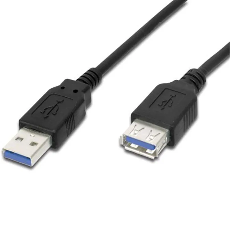 Kábel OEM USB 3.0 prodlužovací 1m AA čierny, - Super-speed 5Gbps