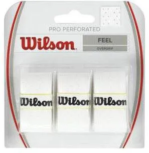 Tenisová omotávka Wilson Pro Overgrip Perforated biela