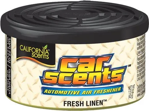 Vôňa do auta California Scents Car Scents Fresh Linen (čerstvo vyprané)