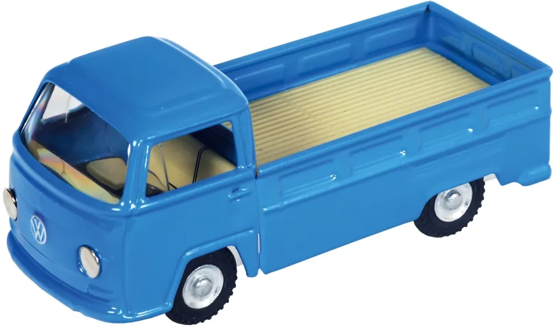 Kovový model Kovap Dodávka VW T2 valník modrý, vhodné od 3 rokov
