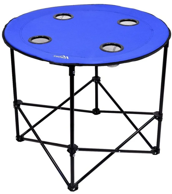 Kempingový stôl Cattara Split modrý