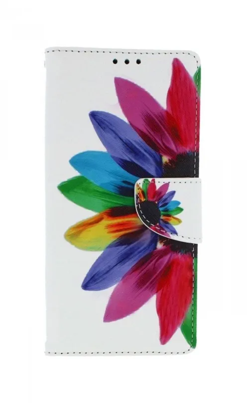 Kryt na mobil TopQ Kryt Xiaomi Redmi 9 knižkový Farebná kvetina 53963