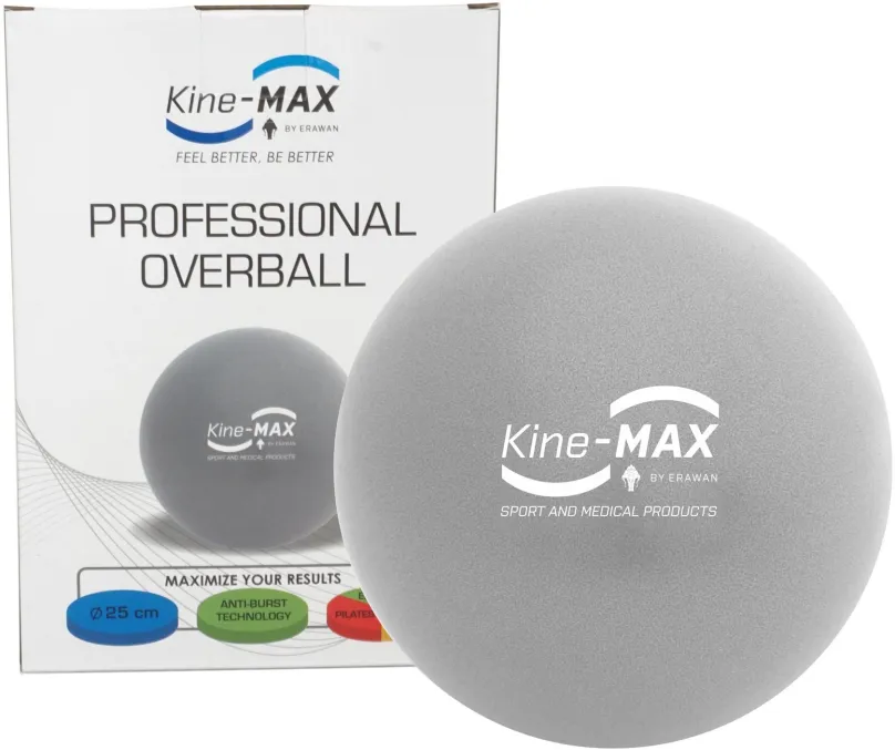 Overball Kine-MAX Professional OverBall - strieborný