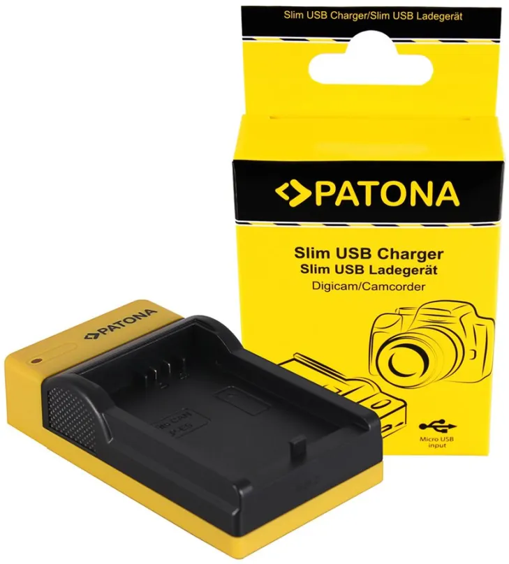 Nabíjačka akumulátorov Paton Foto Canon LP-E5 slim, USB