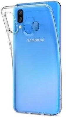 Kryt na mobil TopQ Samsung A40 silikón 2 mm priehľadný 51492
