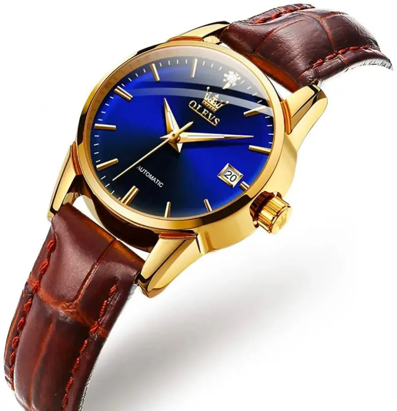 Dámske hodinky OLEVS Blue Lady 6629