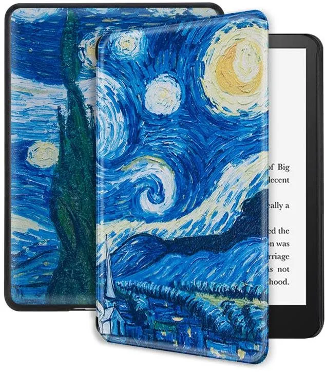 Púzdro na čítačku kníh B-SAFE Lock 3406, púzdro pre Amazon Kindle 2022, Gogh