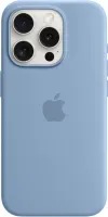 Kryt na mobil Apple iPhone 15 Pre Silikónový kryt s MagSafe ľadovo modrý
